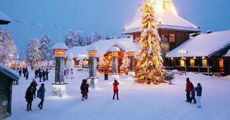 Finlandia: Papá Noel & Iglú de Cristal + Madrid - Imagen 1